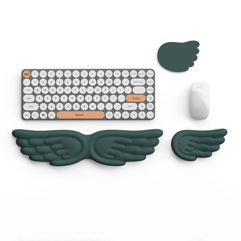 Ergonomic Silicone Wrist Support Rest with Memory Foam