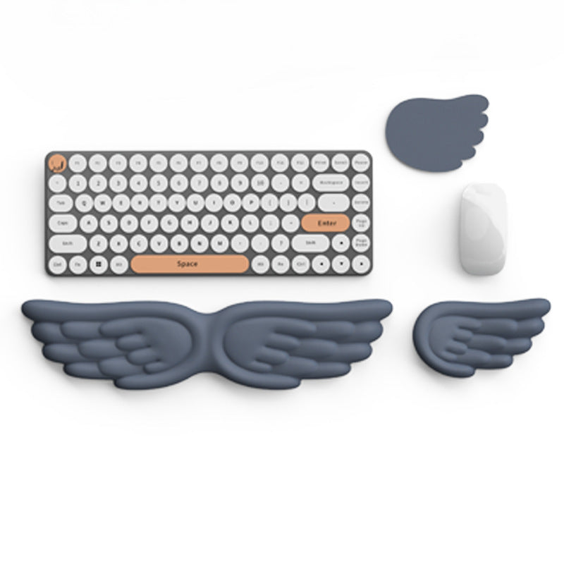 Ergonomic Silicone Wrist Support Rest with Memory Foam