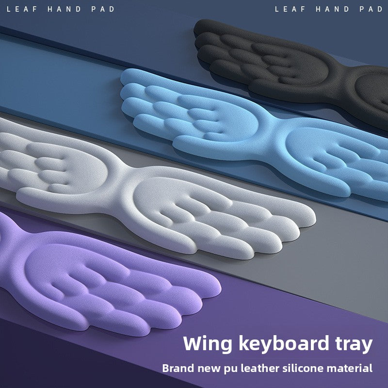 Ergonomic Silicone Wrist Support Rest with Memory Foam