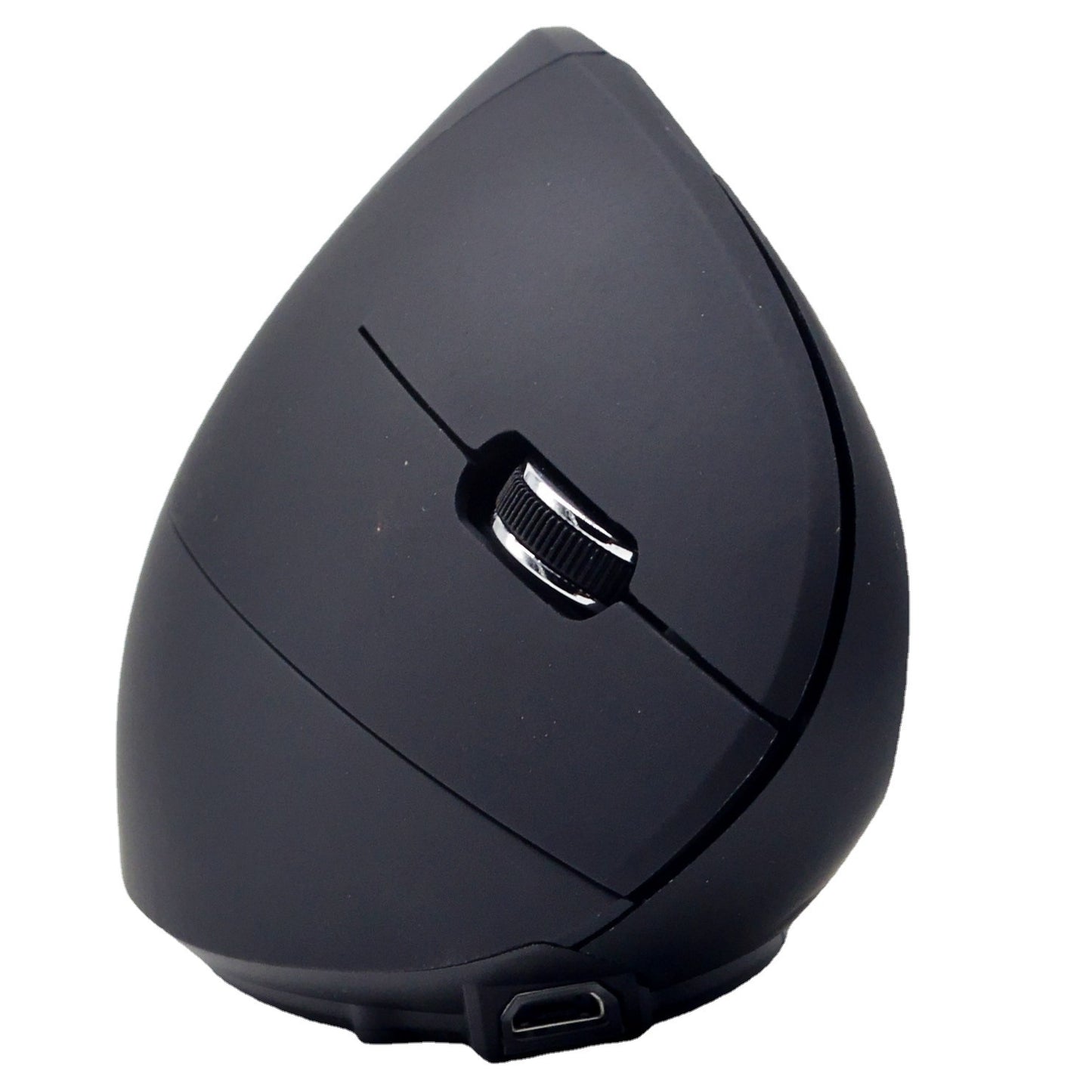 Ergonomic vertical wireless mouse