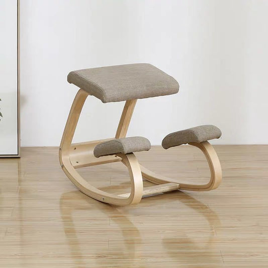 Ergonomic Wooden Posture Correction Chair