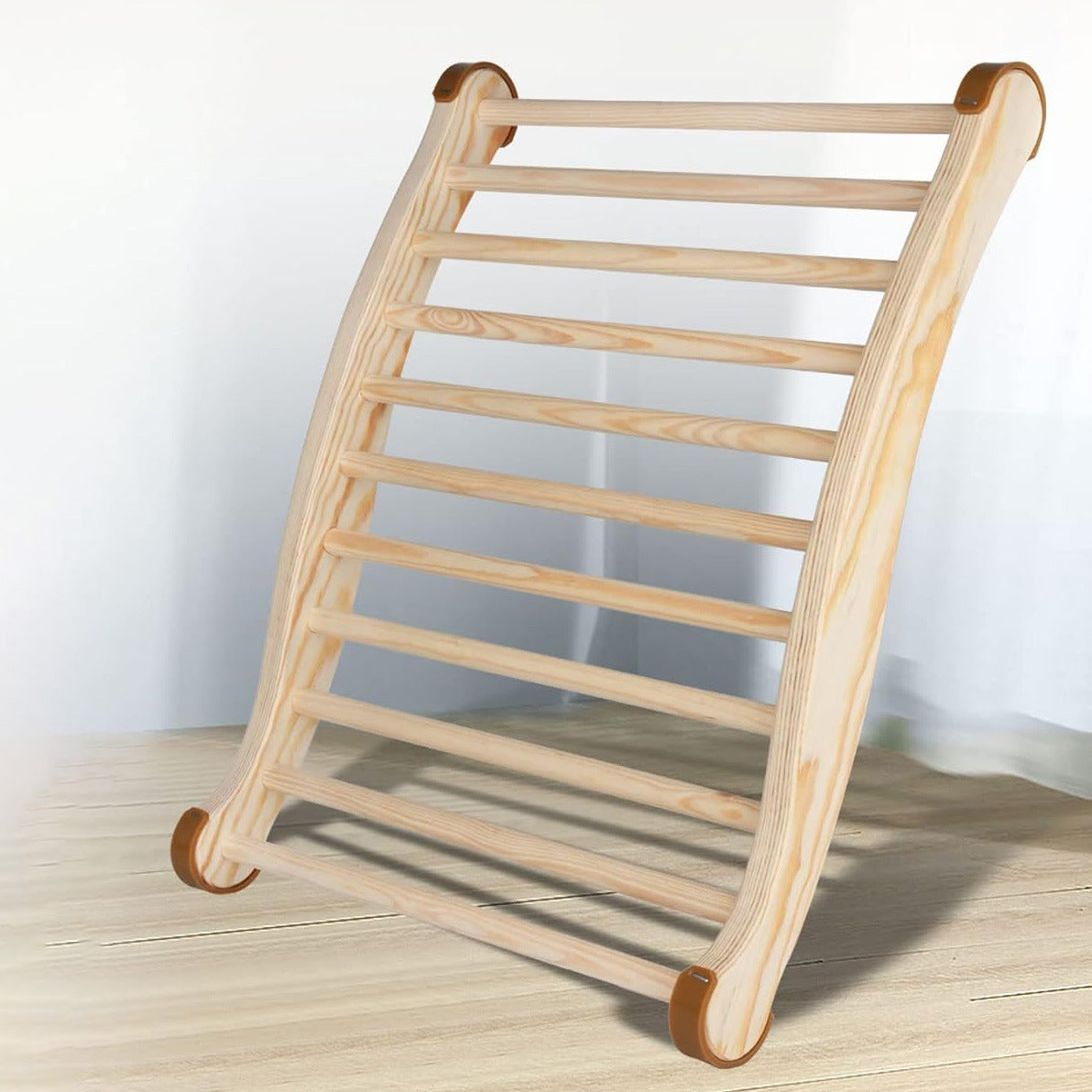 Ergonomic Wooden Sauna Backrest Pillow