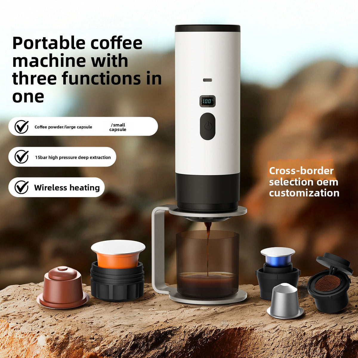 Espresso coffee maker
