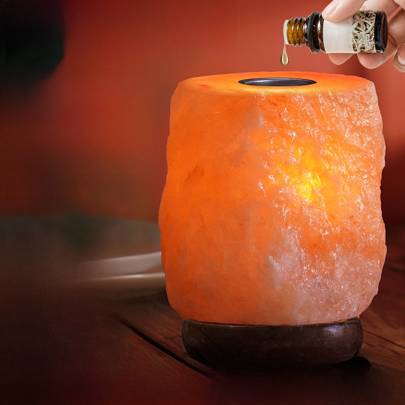Essential oil aroma diffuser night light