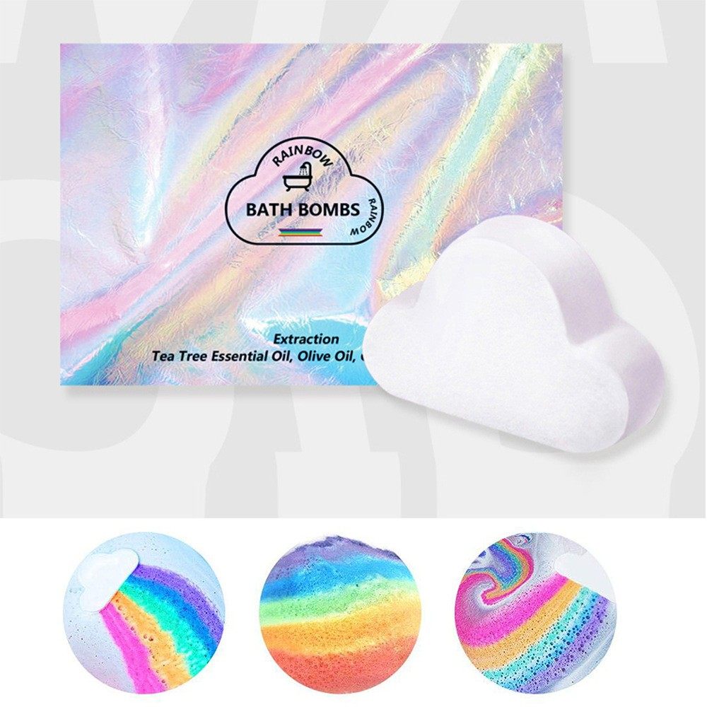 Essential oil explosion bath salt balls