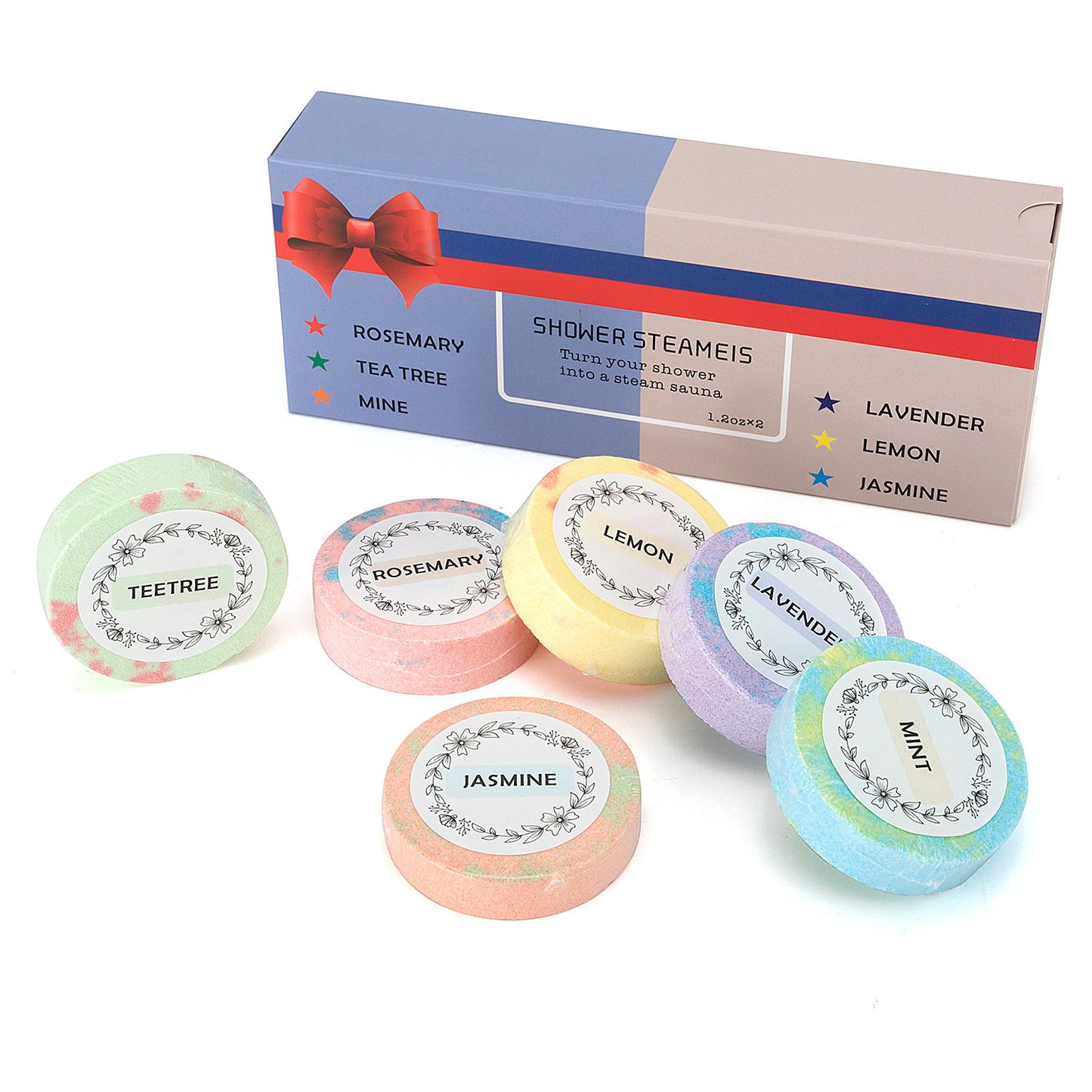 Essential oil explosion bath salt balls