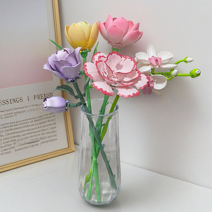 Eternal Floral Building Block Assembly Set