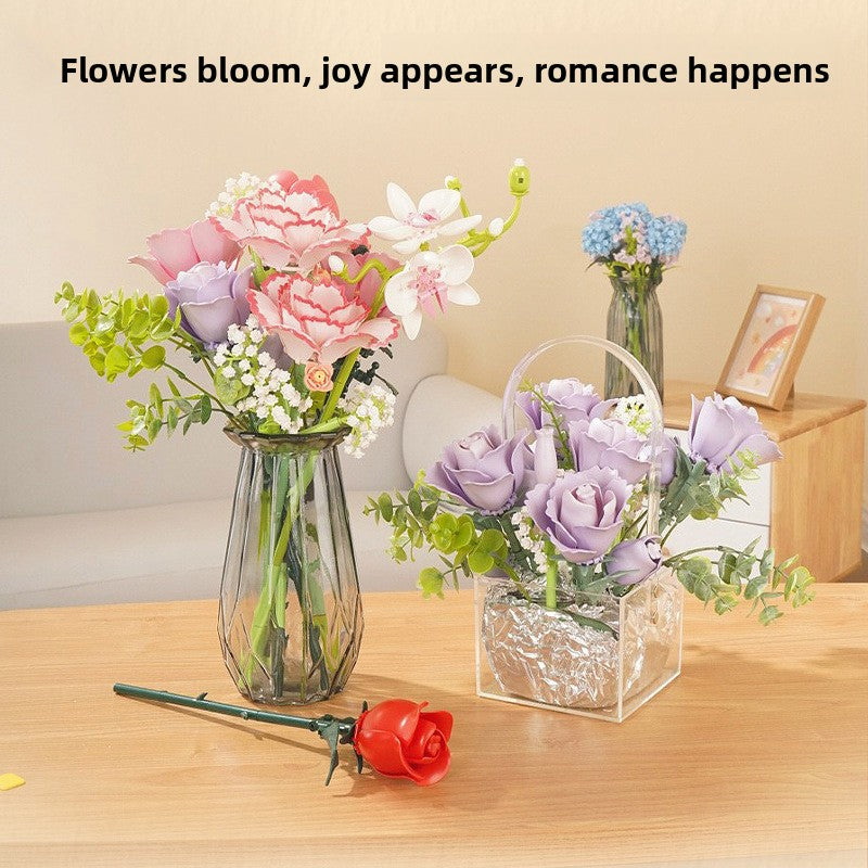 Eternal Floral Building Block Assembly Set