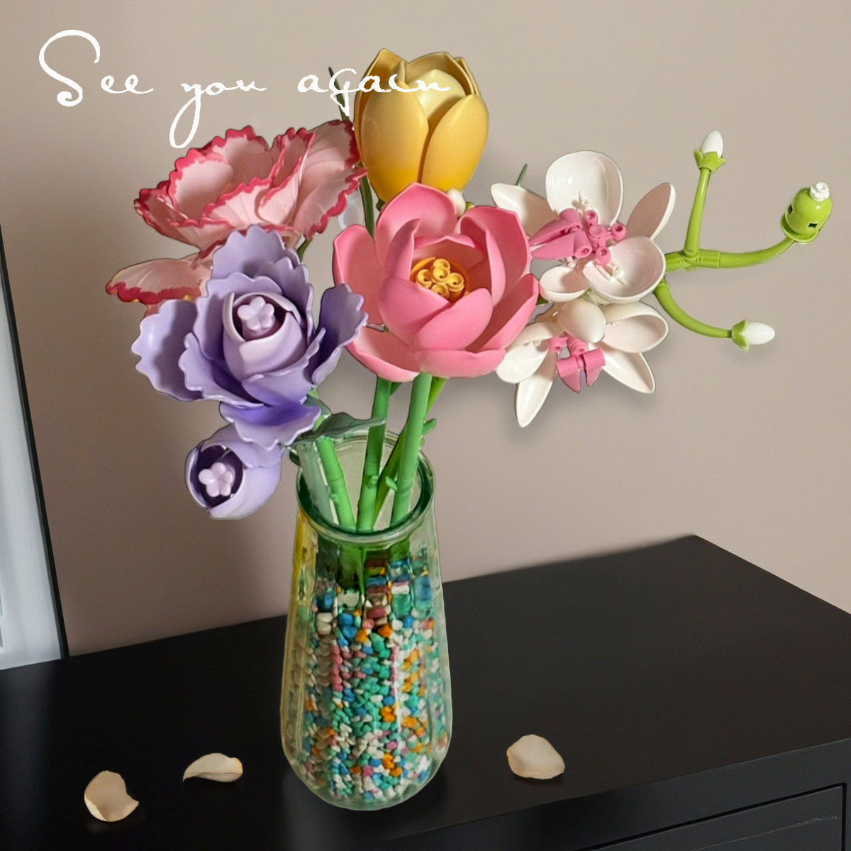 Eternal Floral Building Block Assembly Set