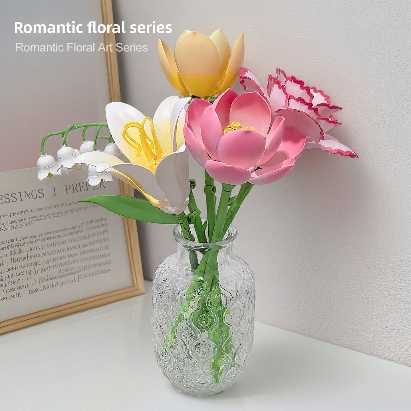 Eternal Floral Building Block Assembly Set
