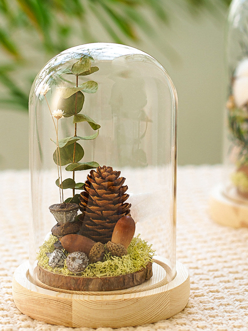 Eternal Flower Glass Dome Display