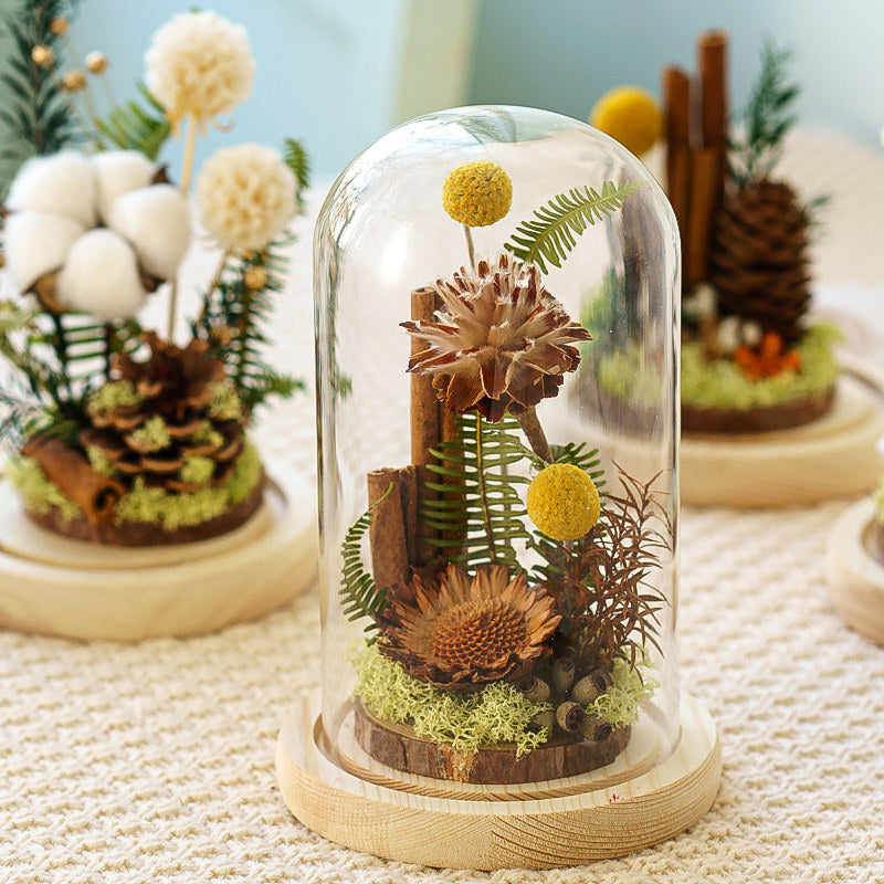 Eternal Flower Glass Dome Display