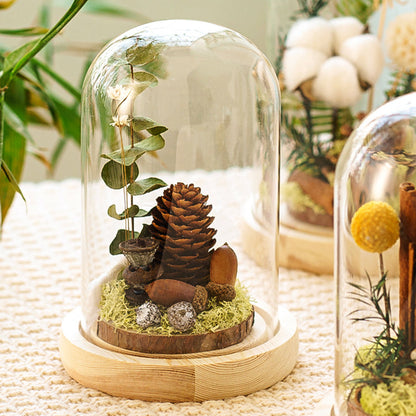 Eternal Flower Glass Dome Display