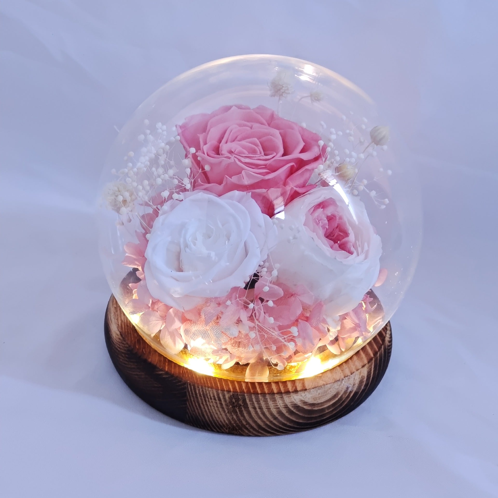 Eternal Flower Glass Dome Rose Gift