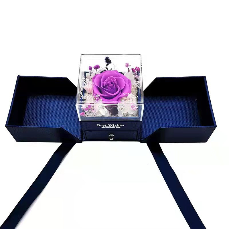 Eternal Flower Jewelry Box