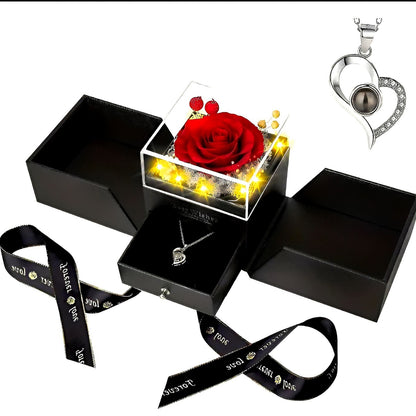 Eternal Flower Jewelry Box