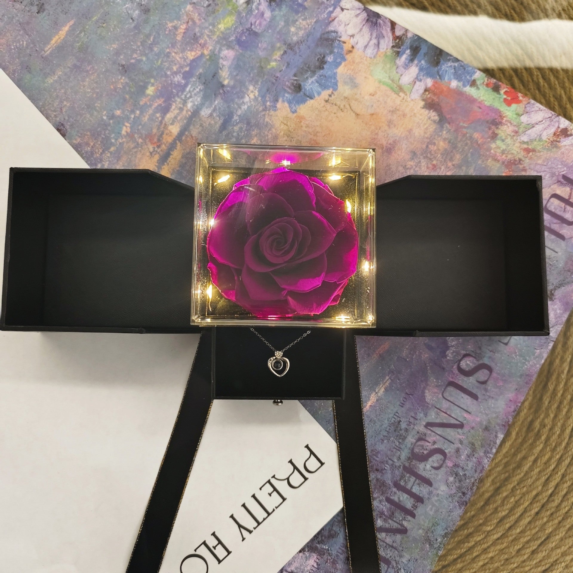 Eternal Flower Jewelry Box