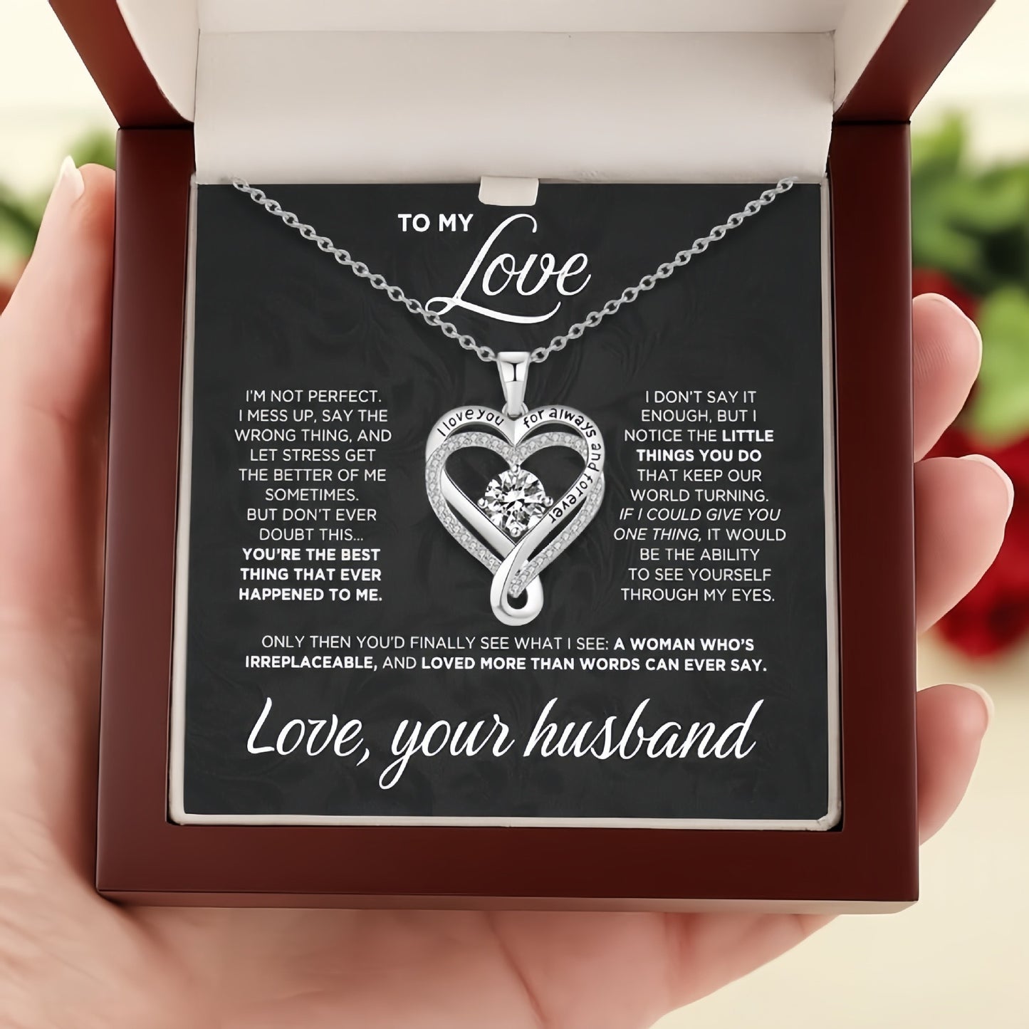 Eternal Heart Double-Layer Heart Necklace