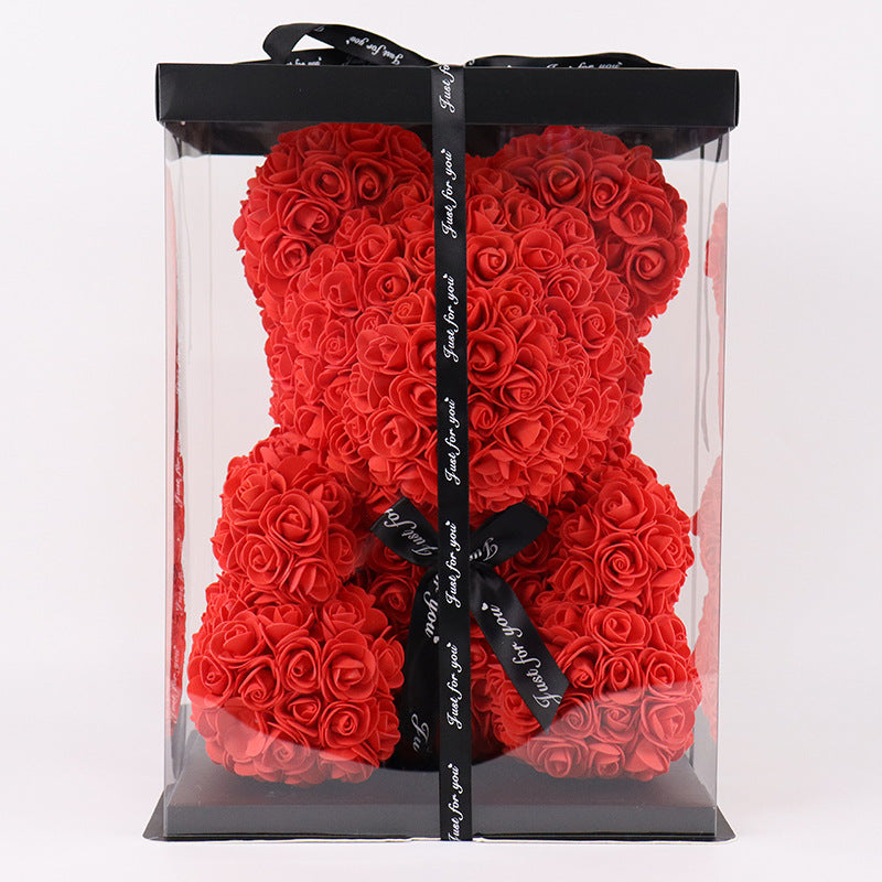 Eternal Rose Bear