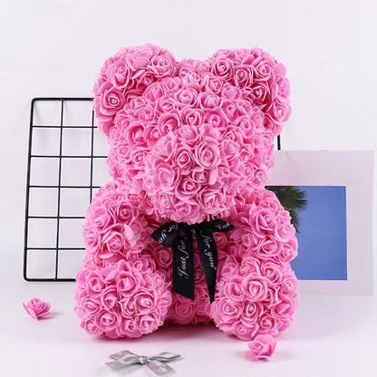 Eternal Rose Bear