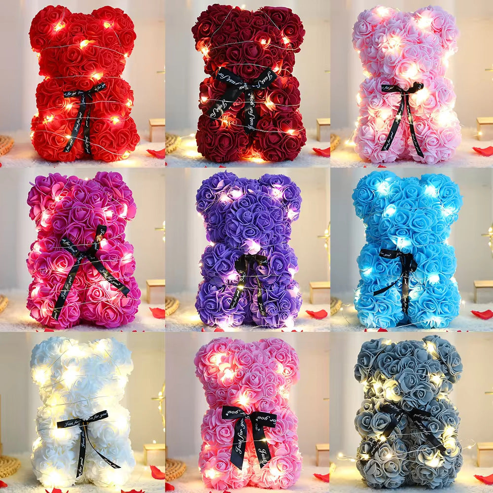 Eternal Rose Bear