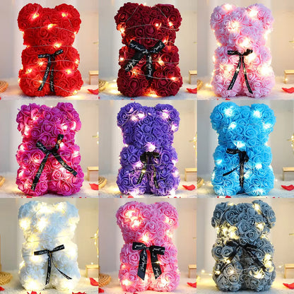 Eternal Rose Bear