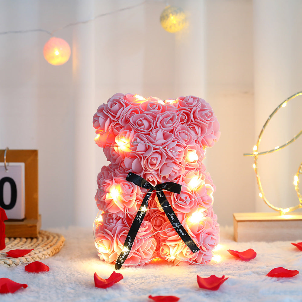 Eternal Rose Bear