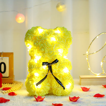 Eternal Rose Bear