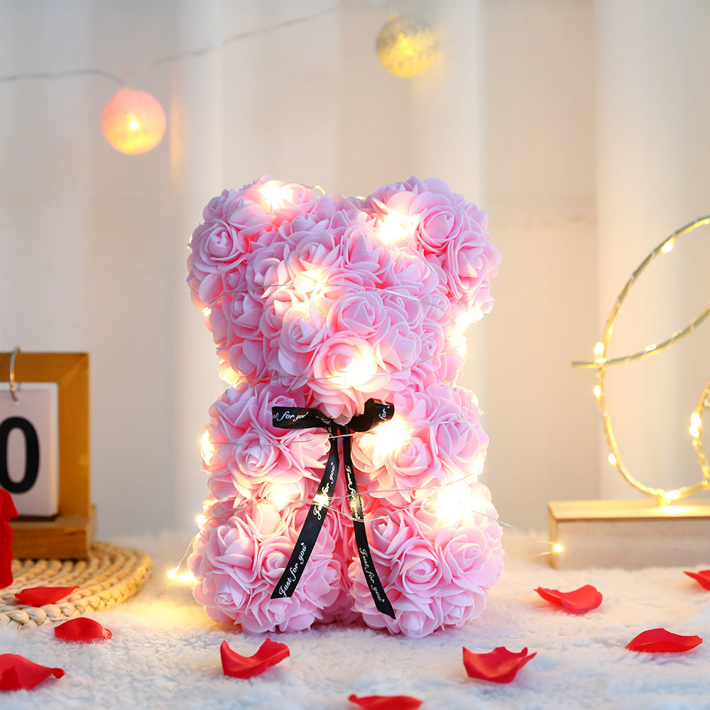 Eternal Rose Bear