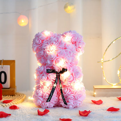 Eternal Rose Bear
