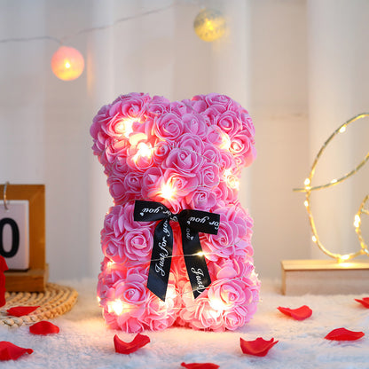 Eternal Rose Bear