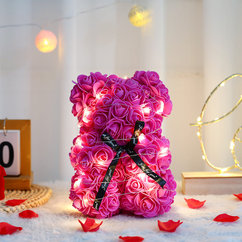 Eternal Rose Bear