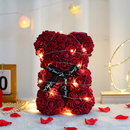 Eternal Rose Bear