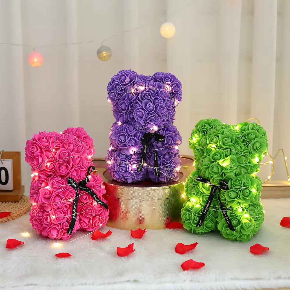 Eternal Rose Bear