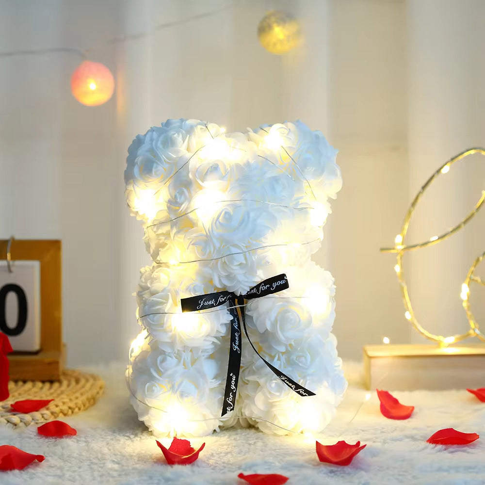 Eternal Rose Bear