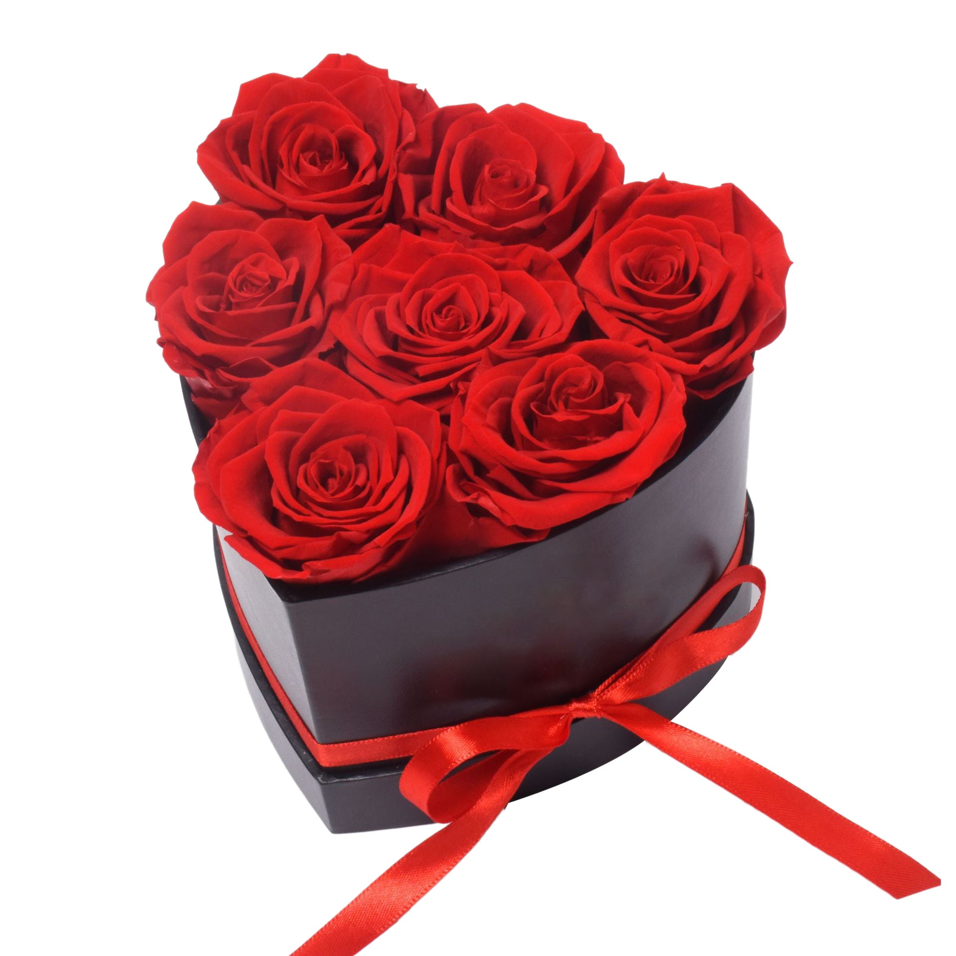 Eternal Rose Heart Box Preserved Flowers Gift