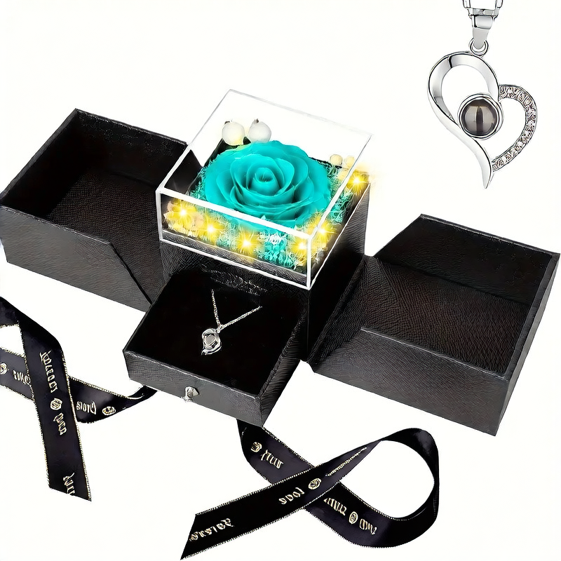 Eternal Rose Necklace