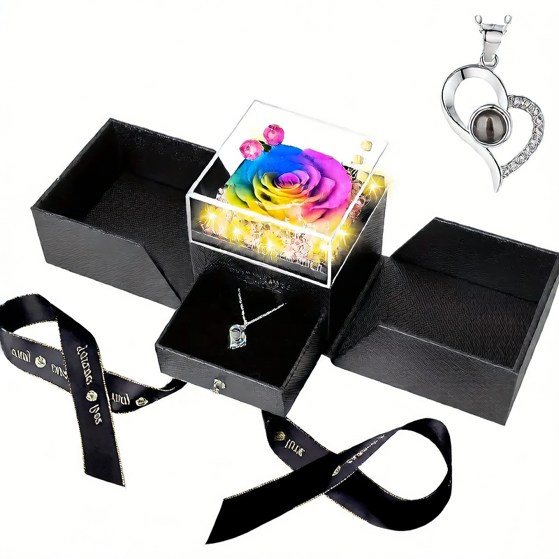 Eternal Rose Necklace