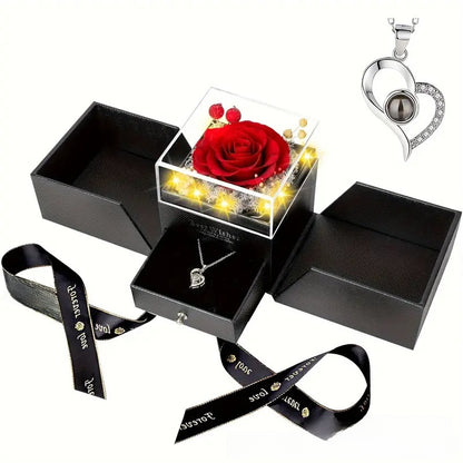 Eternal Rose Necklace