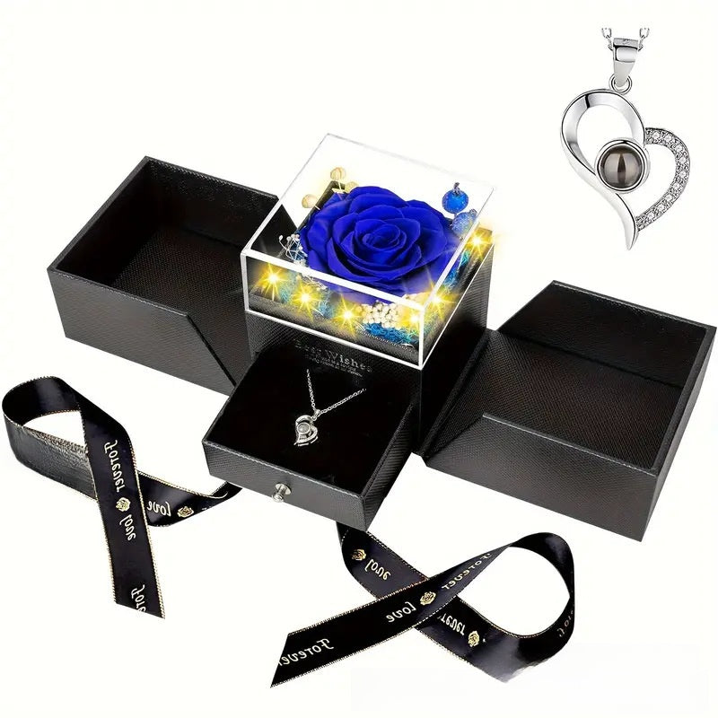 Eternal Rose Necklace