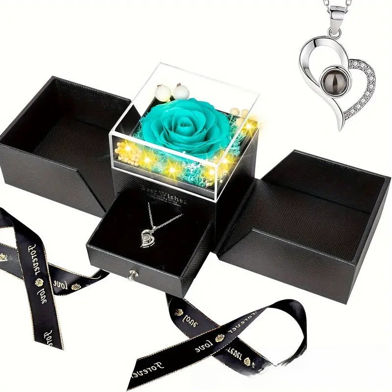 Eternal Rose Necklace