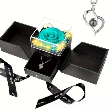 Eternal Rose Necklace