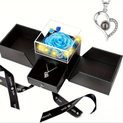 Eternal Rose Necklace