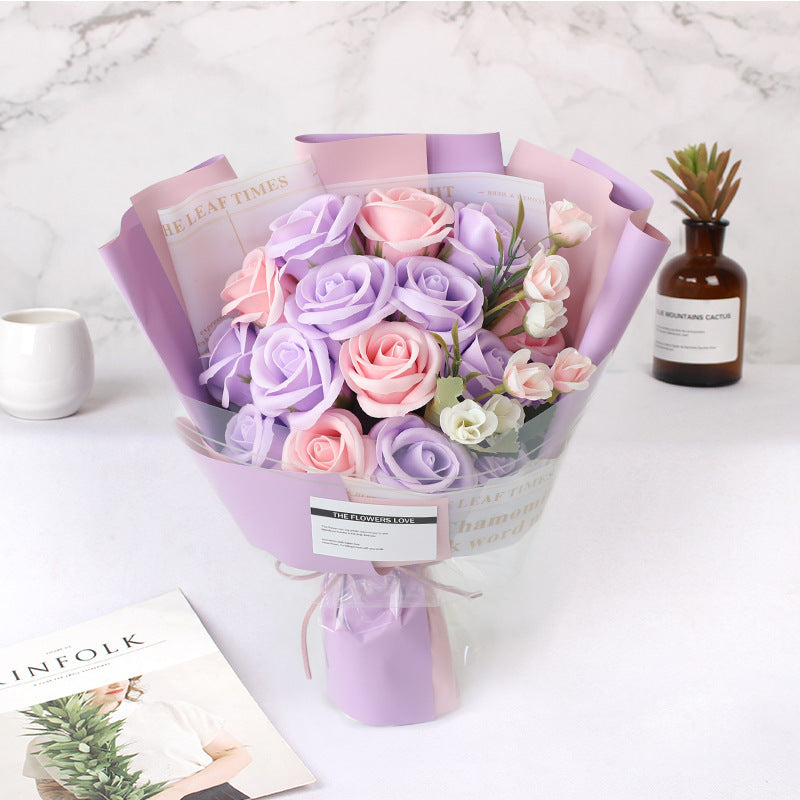 Eternal Rose Soap Flower