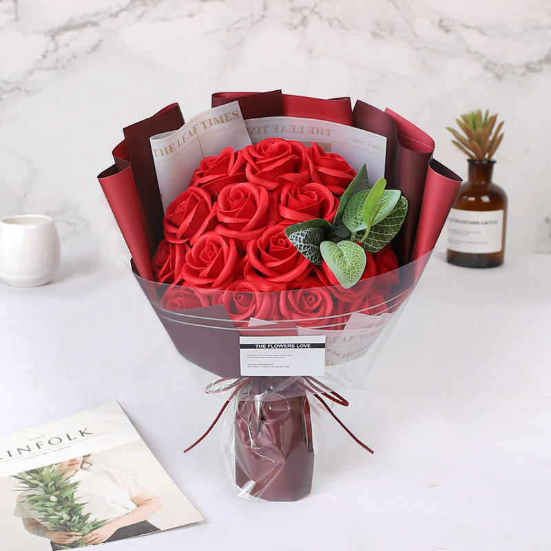 Eternal Rose Soap Flower