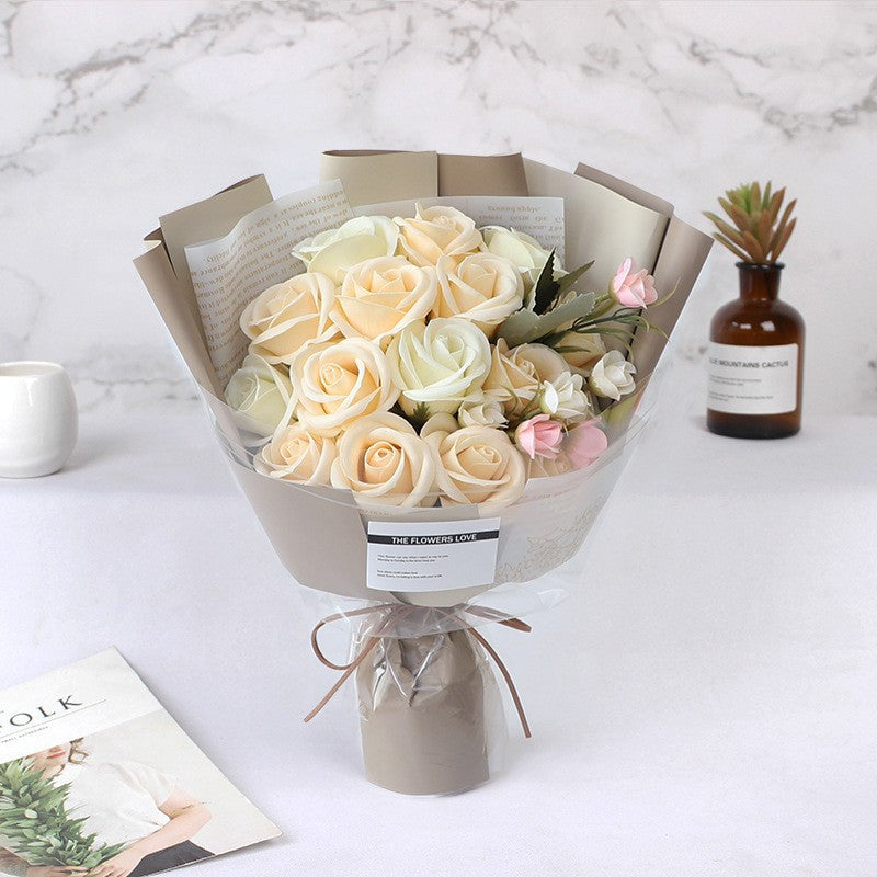 Eternal Rose Soap Flower