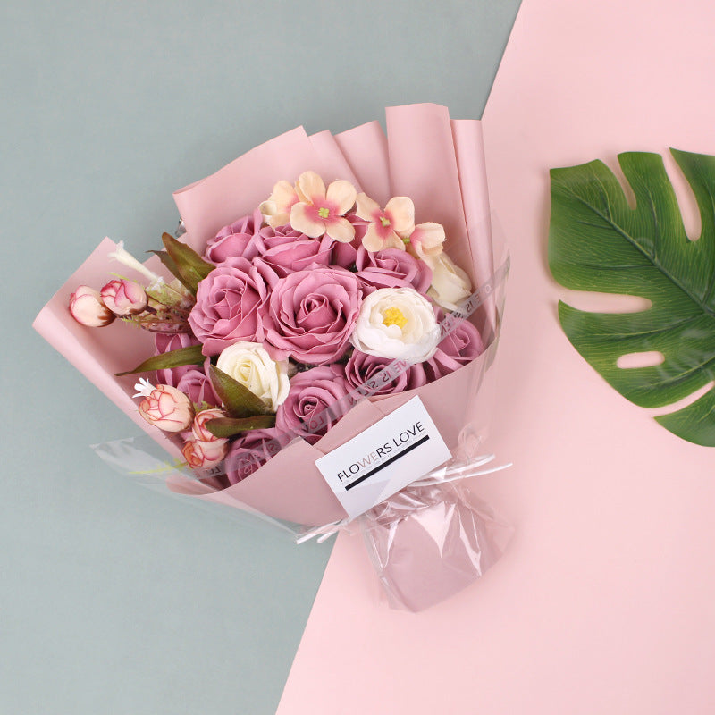 Eternal Rose Soap Flower