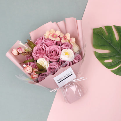 Eternal Rose Soap Flower