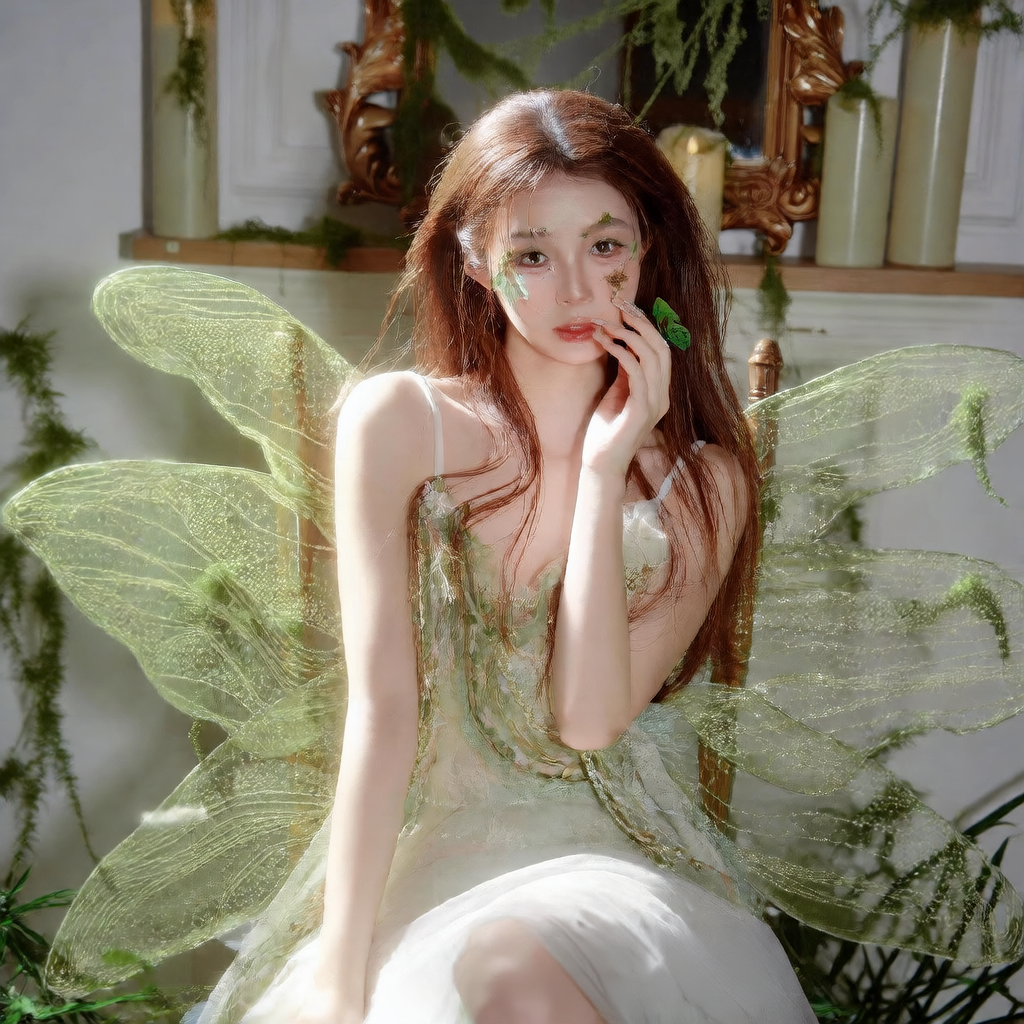Ethereal Fairy Photo Shoot Dress