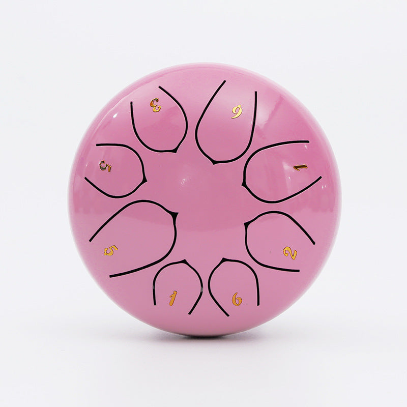 Ethereal Steel Tongue Drum with Multiple Tones